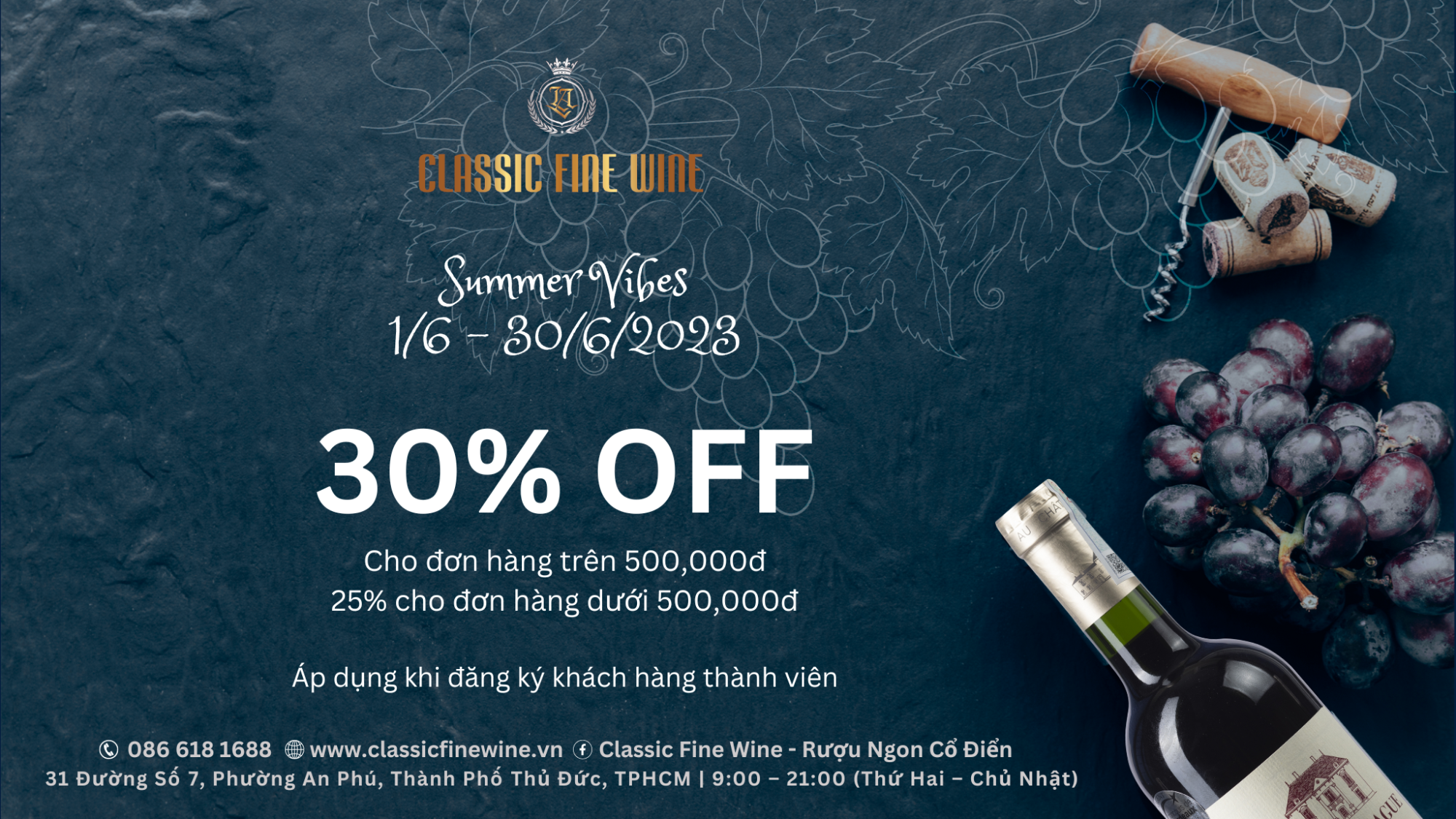 Summer vibes - Ưu đãi chào hè