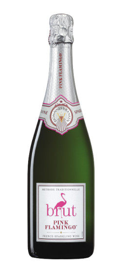 PINK FLAMINGO BRUT TRADITIONAL METHOD  - Sparkling Wine